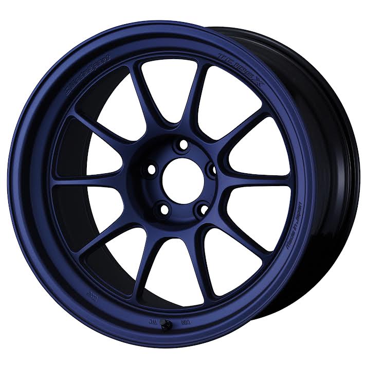 *LIMITED EDITION* WedsSport TC105X DSR MAT BLUE PURLPE Racing Wheels - Image 2