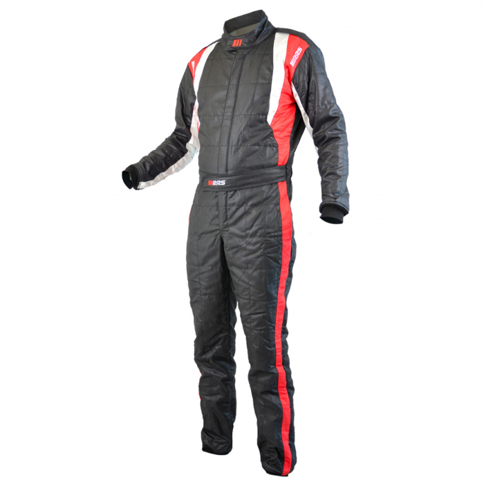 RRS Speed race suit - Black and red - FIA 8856-2018 - Image 2