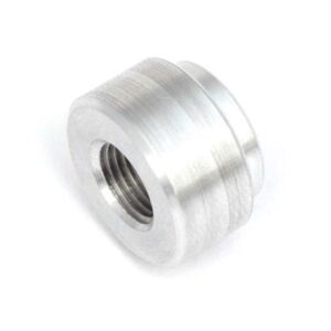 Haltech Weld Fitting 1/8 NPT - 27 TPI - 6061 Aluminium Size: 20.4mm x 13mm