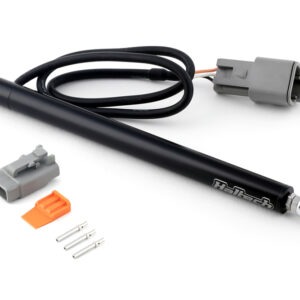 Haltech Linear Position Sensor - 1" - 250mm Travel Length: Between Mounting Holes (Closed) 377mm