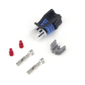 Haltech Plug and Pins Only - Delphi 2 Pin GM style Air temp (Grey)